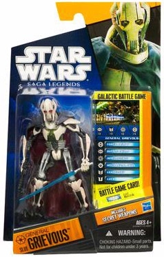 Star Wars Action Figure - Saga Legends 2011 - General Grievous