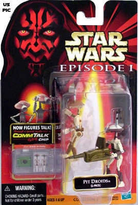 Star Wars Action Figure - Pit Droids - Episode 1 - with CommTech Chip
