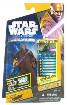 Star Wars Action Figure - Saga Legends 2011 - Mace Windu