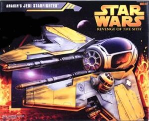Star Wars Action Figure - Anakins Skywalkers Jedi Star Fighter - Beautiful Vehicle