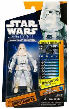 Star Wars Action Figure - Saga Legends 2011 - Snowtrooper