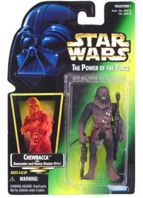 Star Wars Action Figure - Chewbacca with Bowcaster and Heavy Blaster Rifle