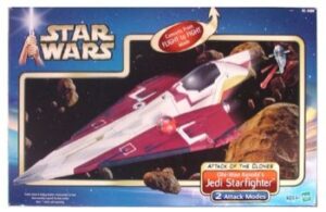 Star Wars Vehicle - Obi Wan Kenobi Jedi Starfighter - Great Toy