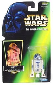 Star Wars Action Figure - R2-D2 with Light Pipe Eye Port and Retractable Leg