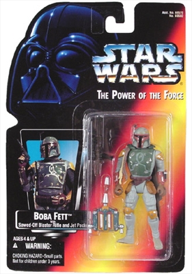 Star Wars Action Figure - Boba Fett - with Sawn-Off Blaster Rifle and Jet Pack