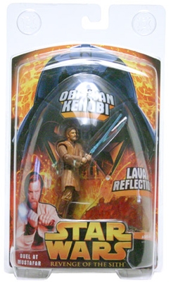 Star Wars Action Figure - Obi-Wan Kenobi (Duel at Mustafar - Lava Reflection)