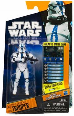 Star Wars Action Figure - Saga Legends 2011 - 501st Legion Trooper