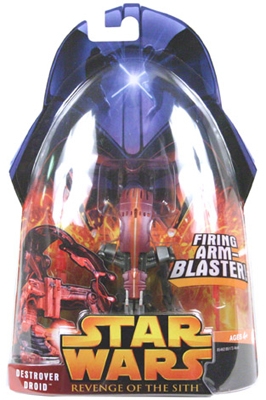 Star Wars Action Figure - Destroyer Droid (Firing Arm Blaster)